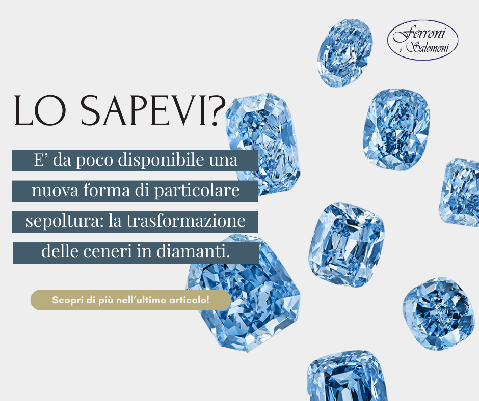 Dalla vita all'eternità: un diamante etereo dalle ceneri di cremazione